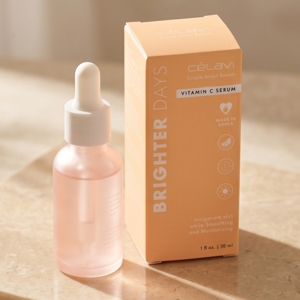 Celavi Brighter‎ Days Vitamin C Serum 1 fl oz 30ml Made in Korea NIB